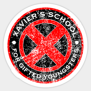 XAVIER'S SCHOOL - RED Sticker